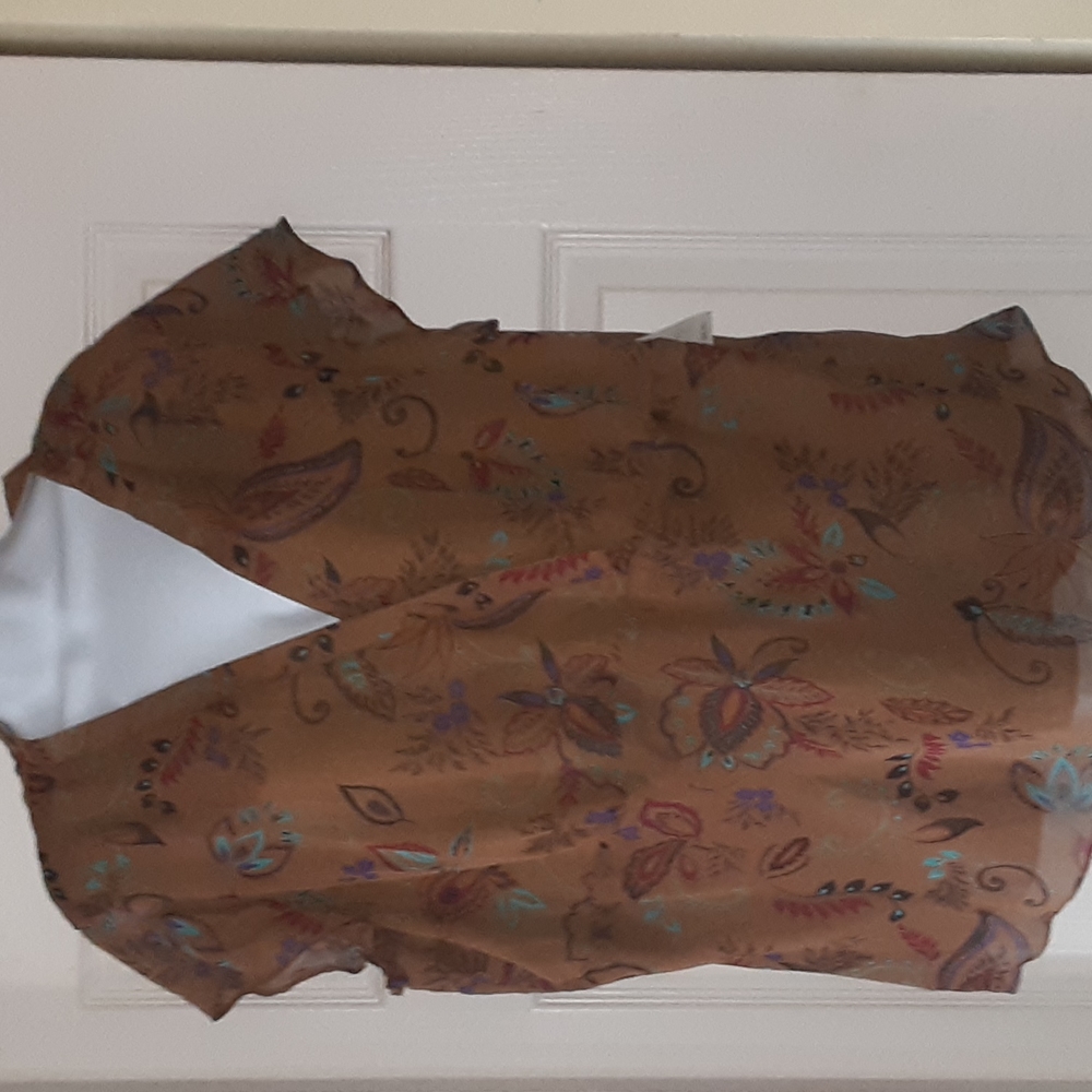 Context silk wonens top